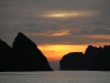 Sunset in Halong Bay Sunset in Halong Bay